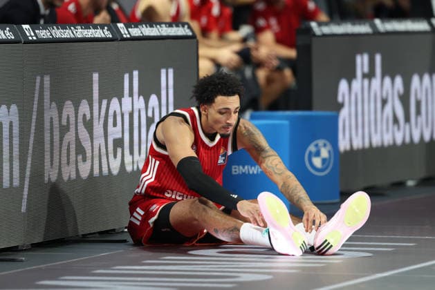 Miles Norris, FC Bayern Basketball, 00, GER, FC Bayern Basketball vs. Alba Berlin, Basketball, easycredit Basketball Bundesliga, Matchday 23, 2026–2027 Season, September 26, 2026, GER, FC Bayern Basketball vs. Alba Berlin, Basketball, easycredit Basketball Bundesliga, Matchday 23, 2026–2027 Season, September 26, 2026, Munich Copyright: xEibner-Pressefoto JennixMaulx EP_JML