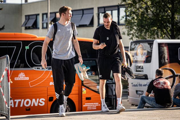 September 26, 2026, xhfmx, easyCredit BBL Bundesliga Basketball, Frankfurt Skyliners vs. Rasta Vechta; Rasta Vechta arrives in Frankfurt, Frankfurt am Main