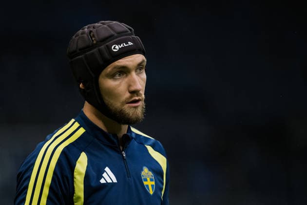 September 26, 2026: Goalkeeper Noel Törnqvist of the Swedish men’s national soccer team at a training session on September 26, 2026 in Stockholm. Photo by Emma Wallskog, BILDBYRAN, code EW EW0710. soccer, football, Fotball, Nations League, UEFA Nations League, practice, training, Sweden, Sweden A, bbeng  Copyright: EMMAxWALLSKOG BB260926EW012