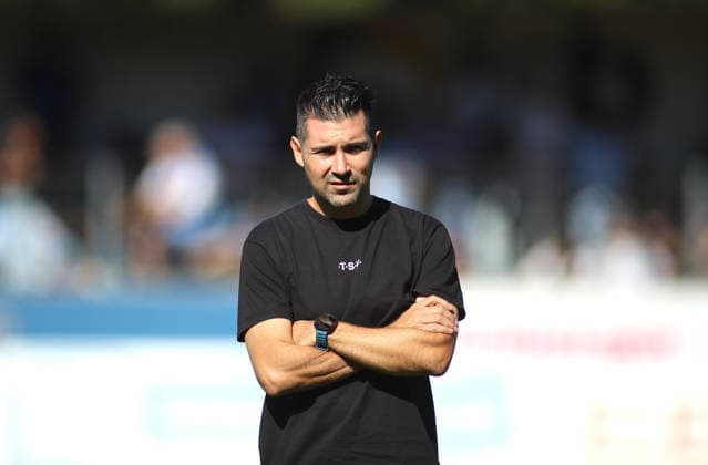 Soccer, Men s, Bavarian Regional League, 2026–2027 Season, SV Wacker Burghausen vs. TSV 1860 Munich, flatbuy Stadium on Liebigstraße, Alper Kayabunar, TSV 1860 Munich coach (standing), head, upper body