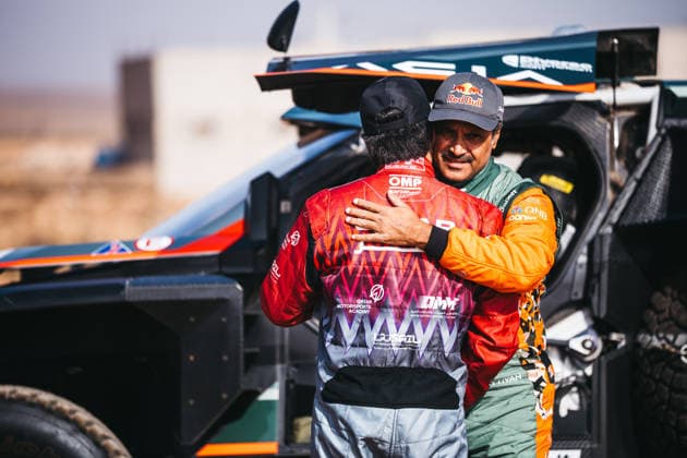 W2RC - RALLYE DU MAROC 2026 AL ATTIYAH Nasser (qat), Dacia Sandrider, The Dacia Sandriders, FIA W2RC, ULT T1+, portrait during the General Briefing of the Rallye du Maroc 2026, 4th round of the 2026 WR2C Championship from September 27, 2026 in Agadir, Morocco - AgadirMorocco  Copyright: xDamienxSaulnierx