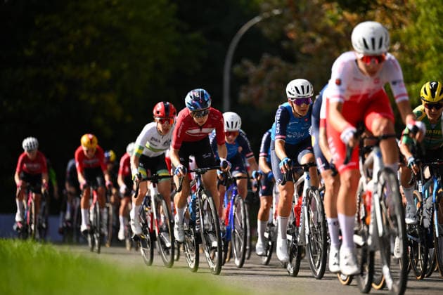 2026 UCI Road World Championships Picture by Chris Auld SWpix.com - 26 09 2026 - Cycling - 2026 UCI Road World Championships - MontrÃ al, Canada - Women Elite Road Race - Cecilie Uttrup Ludwig (Denmark) Copyright: x xSWpix.comx(t axPhotographyxHubxLtd)xChrisxAuld SWpix.comx SWP-3521-3998