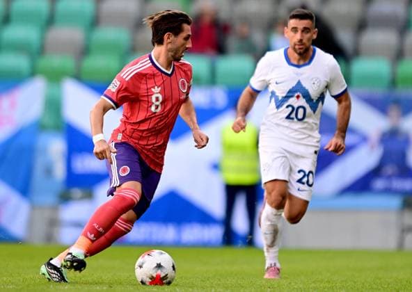 Billy Gilmour of Scotland Slovenia v Scotland, UEFA Nations League, Football, Stadion Stozice, Ljubljana, Slovenia - 26 Sep 2026Ljubljana Stadion Stozice Australia  Copyright: xNikolaxKrstic Shutterstockx 17170707r