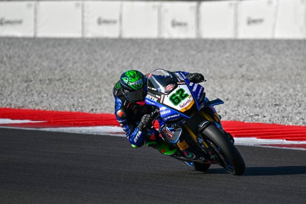 WorldSBK EICMA Italian Round - Friday Stefano Manzi of Italy rides for the GYTR GRT Yamaha World SBK Team on a Yamaha YZF R1 during the FIM SBK Motul World Championship, WM, Weltmeisterschaft 2026 - Round 10 - EICMA Italian Round Grand Prix at the Cremona International Circuit Angelo Bergamonti in San Martino del Lago, Cremona, Italy, on September 26, 2026. San Martino del Lago Cremona Italy  Copyright: xRobertoxTommasinix originalFilename:tommasini-fimsbkwo260926_npJ2Y.jpg