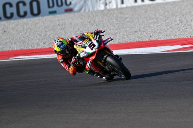 WorldSBK EICMA Italian Round - Friday Yari Montella of Italy rides for the Barni Spark Racing Team on a Ducati Panigale V4R during the FIM SBK Motul World Championship, WM, Weltmeisterschaft 2026 - Round 10 - EICMA Italian Round Grand Prix at the Cremona International Circuit Angelo Bergamonti in San Martino del Lago, Cremona, Italy, on September 26, 2026. San Martino del Lago Cremona Italy  Copyright: xRobertoxTommasinix originalFilename:tommasini-fimsbkwo260926_npjUv.jpg
