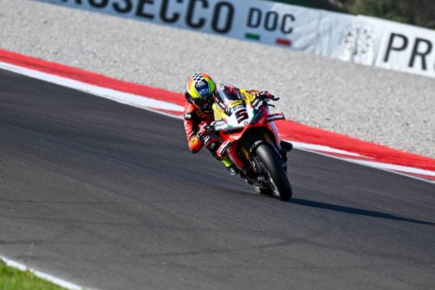 WorldSBK EICMA Italian Round - Friday Yari Montella of Italy rides for the Barni Spark Racing Team on a Ducati Panigale V4R during the FIM SBK Motul World Championship, WM, Weltmeisterschaft 2026 - Round 10 - EICMA Italian Round Grand Prix at the Cremona International Circuit Angelo Bergamonti in San Martino del Lago, Cremona, Italy, on September 26, 2026. San Martino del Lago Cremona Italy  Copyright: xRobertoxTommasinix originalFilename:tommasini-fimsbkwo260926_npLlI.jpg