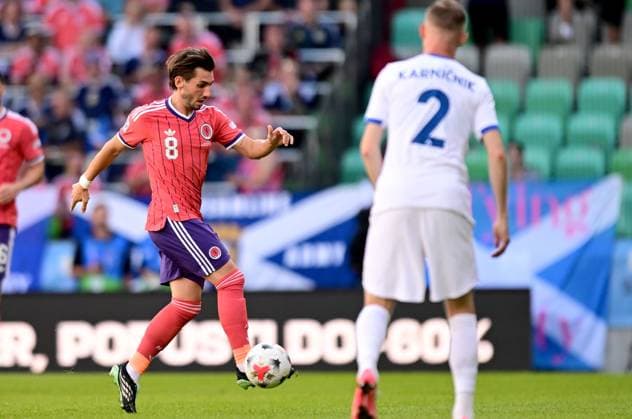 Billy Gilmour of Scotland Slovenia v Scotland, UEFA Nations League, Football, Stadion Stozice, Ljubljana, Slovenia - 26 Sep 2026Ljubljana Stadion Stozice Australia  Copyright: xNikolaxKrstic Shutterstockx 17170707av