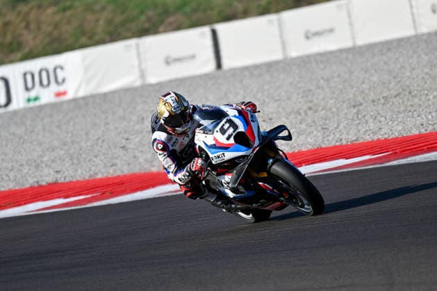 WorldSBK EICMA Italian Round - Friday Danilo Petrucci of Italy rides for the ROKiT BMW Motorrad WorldSBK Team on a BMW M 1000 R during the FIM SBK Motul World Championship, WM, Weltmeisterschaft 2026 - Round 10 - EICMA Italian Round Grand Prix at the Cremona International Circuit Angelo Bergamonti in San Martino del Lago, Cremona, Italy, on September 26, 2026. San Martino del Lago Cremona Italy  Copyright: xRobertoxTommasinix originalFilename:tommasini-fimsbkwo260926_npZbB.jpg