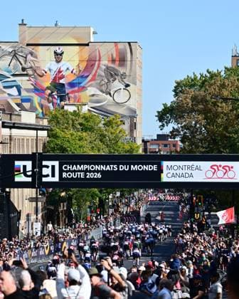 UCI 2026 Road World Championship, WM, Weltmeisterschaft Montreal 26 09 2026 MONTREAL, CANADA - SEPTEMBER 26 : General view the Women Elite cycling road race of the 2026 UCI Road World Championships 93th edition an UCI World Championships cycling race of 180.1 km with start in Montreal and finish in Montreal on September 26, 2026 in Montreal, Canada, 26 09 2026 Montreal Canada  Copyright: xPeterxDexVoechtx