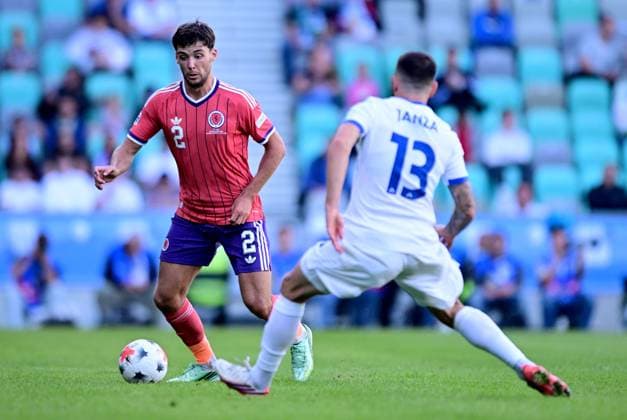 Aaron Hickey of Scotland Slovenia v Scotland, UEFA Nations League, Football, Stadion Stozice, Ljubljana, Slovenia - 26 Sep 2026Ljubljana Stadion Stozice Australia  Copyright: xNikolaxKrstic Shutterstockx 17170707br