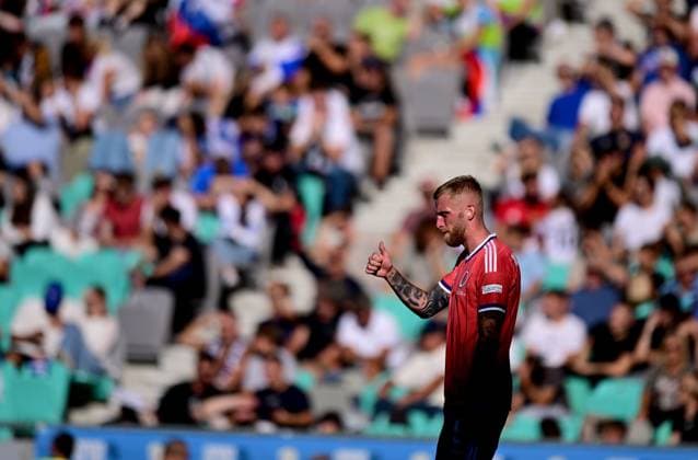 Oliver McBurnie of Scotland Slovenia v Scotland, UEFA Nations League, Football, Stadion Stozice, Ljubljana, Slovenia - 26 Sep 2026Ljubljana Stadion Stozice Australia  Copyright: xNikolaxKrstic Shutterstockx 17170707bp