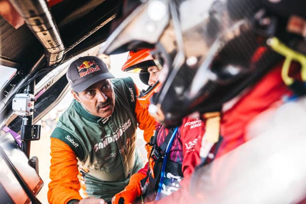 W2RC - RALLYE DU MAROC 2026 AL ATTIYAH Nasser (qat), Dacia Sandrider, The Dacia Sandriders, FIA W2RC, ULT T1+, portrait during the General Briefing of the Rallye du Maroc 2026, 4th round of the 2026 WR2C Championship from September 27, 2026 in Agadir, Morocco - AgadirMorocco  Copyright: xDamienxSaulnierx