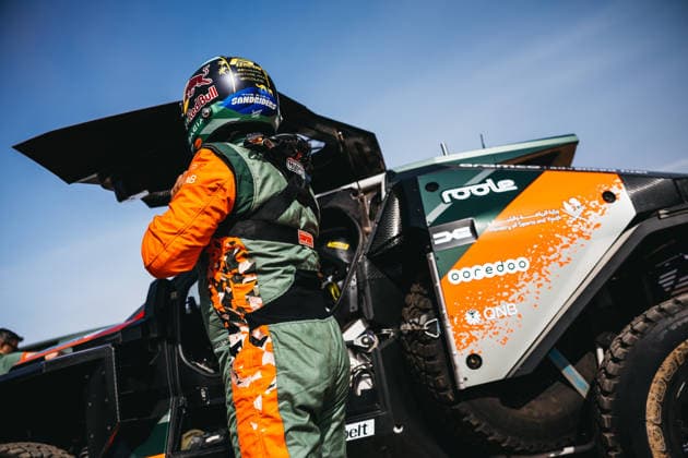 W2RC - RALLYE DU MAROC 2026 AL ATTIYAH Nasser (qat), Dacia Sandrider, The Dacia Sandriders, FIA W2RC, ULT T1+, portrait during the General Briefing of the Rallye du Maroc 2026, 4th round of the 2026 WR2C Championship from September 27, 2026 in Agadir, Morocco - AgadirMorocco  Copyright: xDamienxSaulnierx