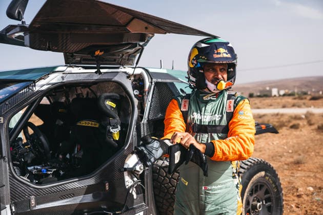 W2RC - RALLYE DU MAROC 2026 AL ATTIYAH Nasser (qat), Dacia Sandrider, The Dacia Sandriders, FIA W2RC, ULT T1+, portrait during the General Briefing of the Rallye du Maroc 2026, 4th round of the 2026 WR2C Championship from September 27, 2026 in Agadir, Morocco - AgadirMorocco  Copyright: xDamienxSaulnierx