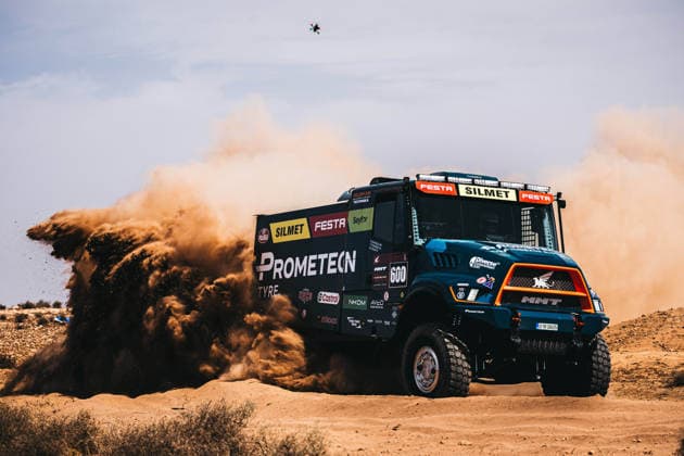 W2RC - RALLYE DU MAROC 2026 600 MACIK Martin (cze), TOMASEK Frantisek (cze), SVANDA David (cze), MM Technology Dakar Evo4, MM Technology, TRK T5.1, action during the General Briefing of the Rallye du Maroc 2026, 4th round of the 2026 WR2C Championship from September 27, 2026 in Agadir, Morocco - AgadirMorocco  Copyright: xDamienxSaulnierx
