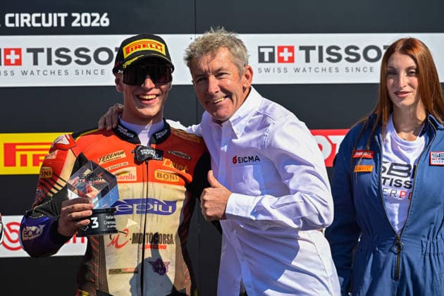 Foto IPP Atti Lauro Cremona 26 09 2026 Motociclismo World Superbike 2026 EICMA ITALIAN ROUND-SuperPole nella foto-67 SURRA Alberto (Sur) ITA Ducati Panigale V4R Motocorsa Racing con Troy Bayliss pluricampione Ducati della WSBK Italy Photo Press - World Copyright Cremona italy Italia ITALY  Copyright: xR4924_italyphotopressx