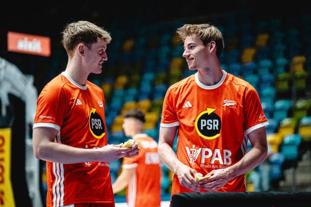 September 26, 2026, xhfmx, easyCredit BBL Basketball League, Frankfurt Skyliners vs. Rasta Vechta; Vechta players warming up in Frankfurt am Main