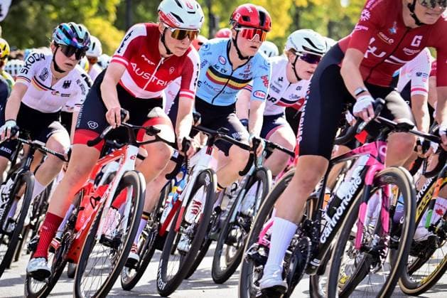 UCI 2026 Road World Championship, WM, Weltmeisterschaft Montreal 26 09 2026 MONTREAL, CANADA - SEPTEMBER 26 : Vanpachtenbeke Margot (BEL) during the Women Elite cycling road race of the 2026 UCI Road World Championships 93th edition an UCI World Championships cycling race of 180.1 km with start in Montreal and finish in Montreal on September 26, 2026 in Montreal, Canada, 26 09 2026  Copyright: xPeterxDexVoechtx