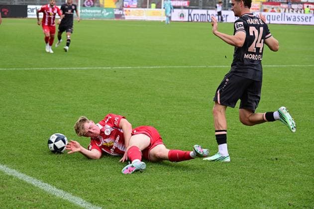 September 26, 2026 xkhx Kassel, Auestadion, Regionalliga Southwest, 2026–2027 Season, KSV Hessen Kassel vs. FSV Mainz 05 II, o Moreno and Y Fell, FSV Mainz 05 II vs. Joshua Kopf 3, Hessen Kassel