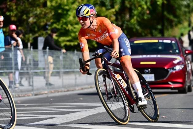 UCI 2026 Road World Championship, WM, Weltmeisterschaft Montreal 26 09 2026 MONTREAL, CANADA - SEPTEMBER 26 : Kraak Amber (NED) during the Women Elite cycling road race of the 2026 UCI Road World Championships 93th edition an UCI World Championships cycling race of 180.1 km with start in Montreal and finish in Montreal on September 26, 2026 in Montreal, Canada, 26 09 2026 Montreal Canada  Copyright: xPeterxDexVoechtx
