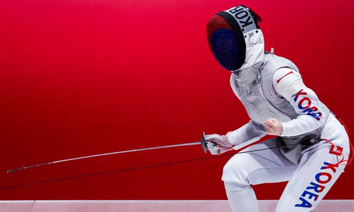 Asian Games Aichi Nagoya 2026 in Nagoya, Japan Team Republic of Korea in action at the 20th Asian Games Aichi Nagoya 2026 women s gold medal fencing match between Republic of Korea VS Japan at the Aichi Sky Expo Hall in Nagoya, Japan, on September 26th, 2026. Nagoya Japan  Copyright: xMatrixxImagesx xSimonxBonnyx