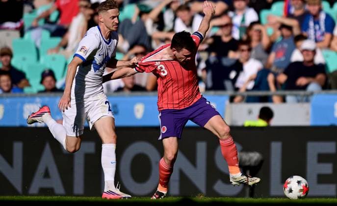 Andy Robertson of Scotland Slovenia v Scotland, UEFA Nations League, Football, Stadion Stozice, Ljubljana, Slovenia - 26 Sep 2026Ljubljana Stadion Stozice Australia  Copyright: xNikolaxKrstic Shutterstockx 17170707cr
