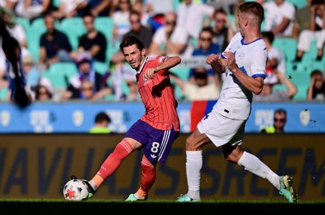 Billy Gilmour of Scotland Slovenia v Scotland, UEFA Nations League, Football, Stadion Stozice, Ljubljana, Slovenia - 26 Sep 2026Ljubljana Stadion Stozice Australia  Copyright: xNikolaxKrstic Shutterstockx 17170707co