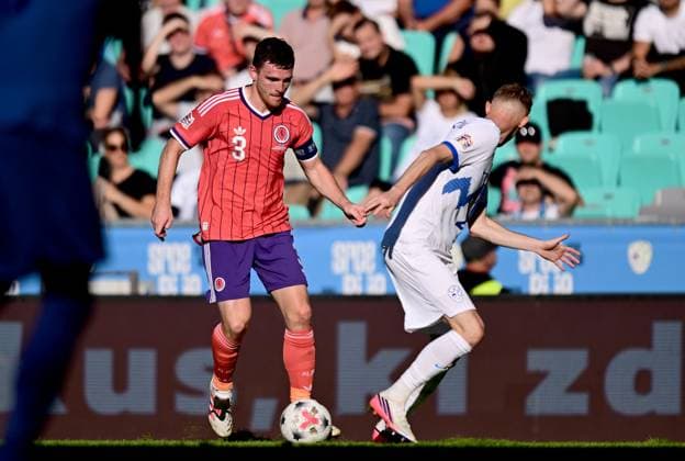 Andy Robertson of Scotland Slovenia v Scotland, UEFA Nations League, Football, Stadion Stozice, Ljubljana, Slovenia - 26 Sep 2026Ljubljana Stadion Stozice Australia  Copyright: xNikolaxKrstic Shutterstockx 17170707cg