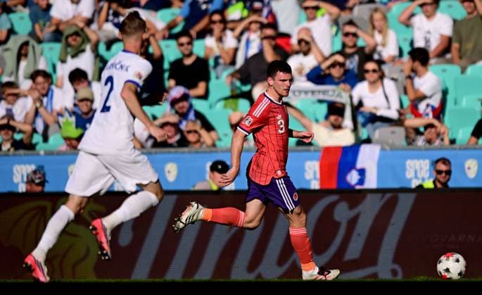 Andy Robertson of Scotland Slovenia v Scotland, UEFA Nations League, Football, Stadion Stozice, Ljubljana, Slovenia - 26 Sep 2026Ljubljana Stadion Stozice Australia  Copyright: xNikolaxKrstic Shutterstockx 17170707ci