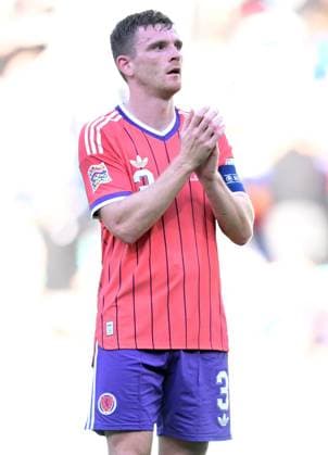 Andy Robertson of Scotland Slovenia v Scotland, UEFA Nations League, Football, Stadion Stozice, Ljubljana, Slovenia - 26 Sep 2026Ljubljana Stadion Stozice Australia  Copyright: xNikolaxKrstic Shutterstockx 17170707bw