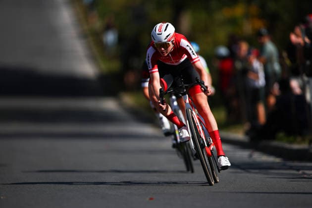 2026 UCI Road World Championships Picture by Vaughn Ridley SWpix.com - 26 09 2026 - Cycling - 2026 UCI Road World Championships - MontrÃ al, Canada - Women Elite Road Race - Austria Copyright: x xSWpix.comx(t axPhotographyxHubxLtd)xVaughnxRidley SWpix.comx SWP-3521-4078