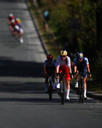 2026 UCI Road World Championships Picture by Vaughn Ridley SWpix.com - 26 09 2026 - Cycling - 2026 UCI Road World Championships - MontrÃ al, Canada - Women Elite Road Race - Poland Copyright: x xSWpix.comx(t axPhotographyxHubxLtd)xVaughnxRidley SWpix.comx SWP-3521-4084