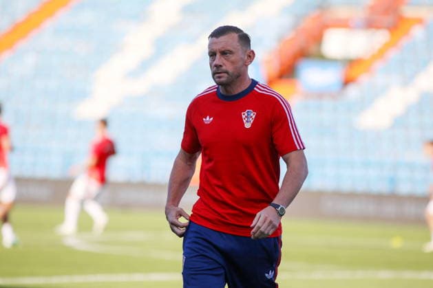 Varazdin, 260926. Varteks Stadium. U-21 European Championship, EM, Europameisterschaft qualifying football match: Croatia vs. Hungary. Pictured: Ivica Olic. Photo: Zeljko Hajdinjak CROPIX Copyright: xxZeljkoxHajdinjakx hrvatska_madjarska2-260926