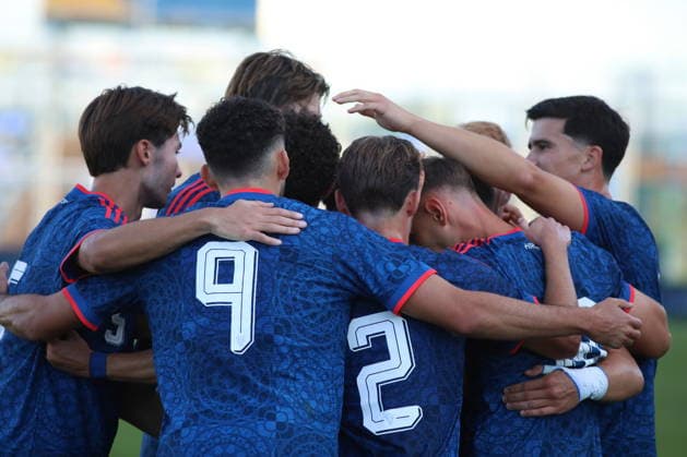 Varazdin, 260926. Varteks Stadium. U-21 European Championship, EM, Europameisterschaft qualifying football match: Croatia vs. Hungary. Pictured: goal. Photo: Zeljko Hajdinjak CROPIX Copyright: xxZeljkoxHajdinjakx hrvatska_madjarska24-260926