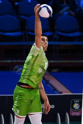 Db Milano 26 09 2026 - Campionato Europeo Pallavolo maschile Finlandia-Slovenia foto Daniele Buffa Image nella foto: Klemen Cebulj 