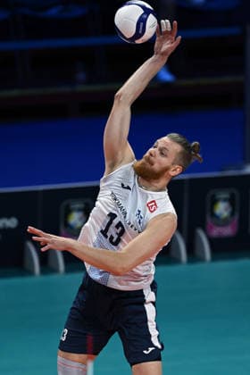 Db Milano 26 09 2026 - Campionato Europeo Pallavolo maschile Finlandia-Slovenia foto Daniele Buffa Image nella foto: Joonas Jokela 
