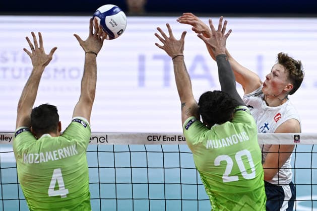 Db Milano 26 09 2026 - Campionato Europeo Pallavolo maschile Finlandia-Slovenia foto Daniele Buffa Image nella foto: Nooa Marttila 