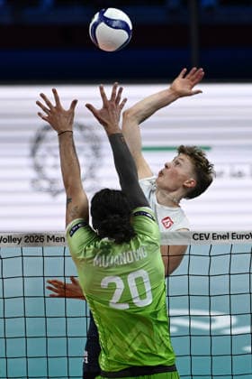 Db Milano 26 09 2026 - Campionato Europeo Pallavolo maschile Finlandia-Slovenia foto Daniele Buffa Image nella foto: Nooa Marttila 