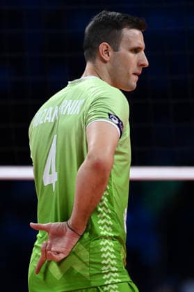 Db Milano 26 09 2026 - Campionato Europeo Pallavolo maschile Finlandia-Slovenia foto Daniele Buffa Image nella foto: Jan Kozamernik 