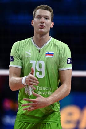 Db Milano 26 09 2026 - Campionato Europeo Pallavolo maschile Finlandia-Slovenia foto Daniele Buffa Image nella foto: Rok Mozic 