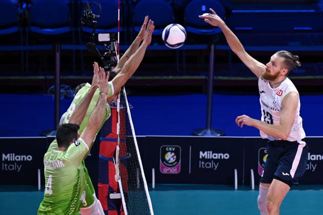 Db Milano 26 09 2026 - Campionato Europeo Pallavolo maschile Finlandia-Slovenia foto Daniele Buffa Image nella foto: Joonas Jokela 