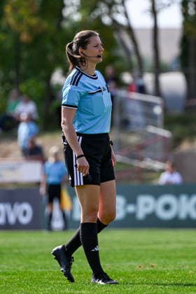 September 25, 2026, Soccer, 1st Round of the 2026–2027 DFB Women’s Cup, SG 99 Andernach vs. SC Freiburg, Referee: Annika Kost