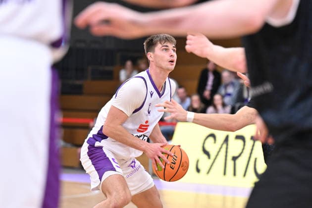 BG Göttingen vs. RheinStars Cologne, September 26, 2026, Göttingen Basketball, Men s 2nd Bundesliga, ProA, BG Göttingen vs. RheinStars Cologne, Sparkassen Arena, Radvilas Kneizys, BG Göttingen, Göttingen, Lower Saxony, Germany