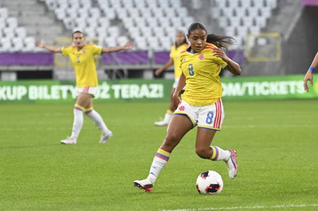 IPA89001730 - Mariana Mosquera (COL) during the third-place match of the FIFA U-20 Women s World Cup between Italy and Colombia, held in Lodz, Poland, on September 26, 2026  Copyright: xMichalxDubiel IPAxSportx xx IPA89001730