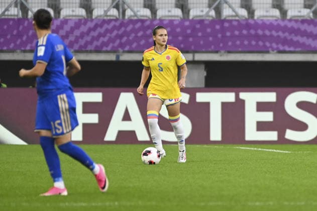 IPA89001731 - Maria Torres (COL) during the third-place match of the FIFA U-20 Women s World Cup between Italy and Colombia, held in Lodz, Poland, on September 26, 2026  Copyright: xMichalxDubiel IPAxSportx xx IPA89001731