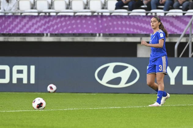 IPA89001732 - Caterina Venturelli (ITA) during the third-place match of the FIFA U-20 Women s World Cup between Italy and Colombia, in Lodz, Poland, on September 26, 2026  Copyright: xMichalxDubiel IPAxSportx xx IPA89001732
