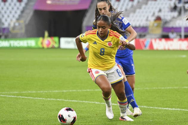 IPA89001744 - Mariana Mosquera (COL) during the third-place match of the FIFA U-20 Women s World Cup between Italy and Colombia, held in Lodz, Poland, on September 26, 2026  Copyright: xMichalxDubiel IPAxSportx xx IPA89001744