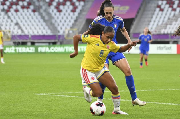 IPA89001745 - Mariana Mosquera (COL) during the third-place match of the FIFA U-20 Women s World Cup between Italy and Colombia, in Lodz, Poland, on September 26, 2026  Copyright: xMichalxDubiel IPAxSportx xx IPA89001745