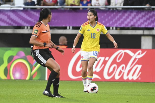 IPA89001749 - Mariana Silva (COL) during the third-place match of the FIFA U-20 Women s World Cup between Italy and Colombia, in Lodz, Poland, on September 26, 2026  Copyright: xMichalxDubiel IPAxSportx xx IPA89001749