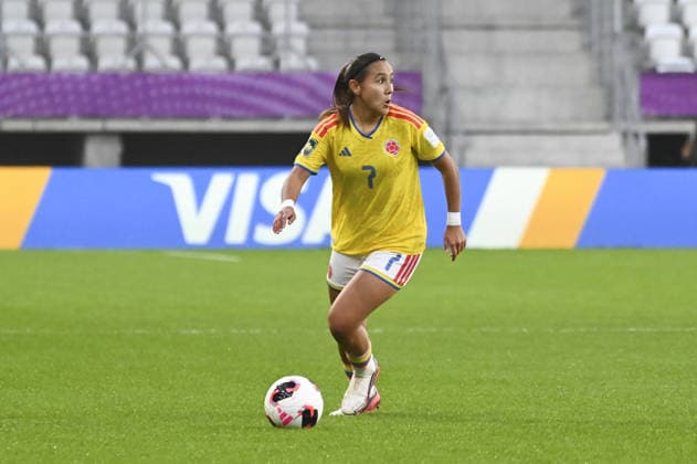 IPA89001750 - Isabella Diaz (COL) during the third-place match of the FIFA U-20 Women s World Cup between Italy and Colombia, in Lodz, Poland, on September 26, 2026  Copyright: xMichalxDubiel IPAxSportx xx IPA89001750